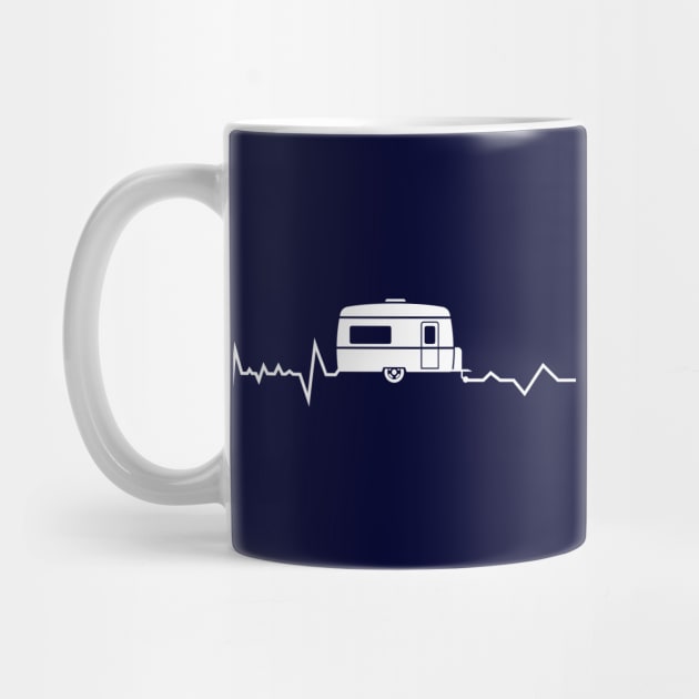 Camping Trailer Heartbeat - Travel Camping by FabulousDesigns